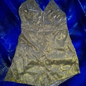 Glittery Romper Size Large